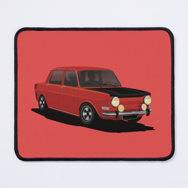 Item preview, Simca 1000 Rallye red designed and sold by knappidesign.