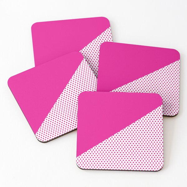 Item preview, Triangle and Polka Dots | Mixed Patterns | Pink designed and sold by rsty11.