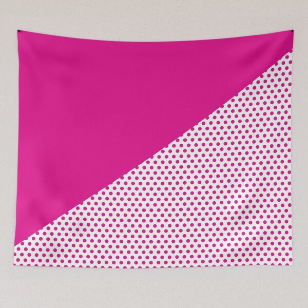 Item preview, Triangle and Polka Dots | Mixed Patterns | Pink designed and sold by rsty11.