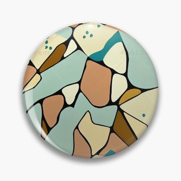 Artikelvorschau, Irregular Muted Desert Modern Pattern Digital Painting entworfen und verkauft von CodeAndColors.