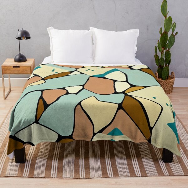 Item preview, Irregular Muted Desert Modern Pattern Digital Painting designed and sold by CodeAndColors.