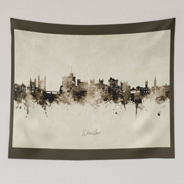 Item preview, Windsor England Skyline designed and sold by ArtPrints.