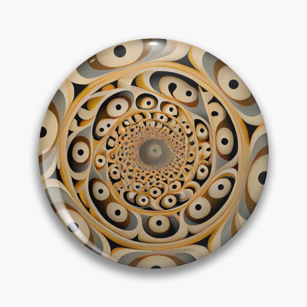 Artikelvorschau, Circular Balanced Pattern Digital Painting entworfen und verkauft von CodeAndColors.