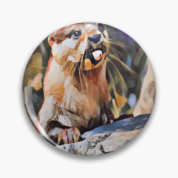 Item preview, Cheeky Otter - Digital Art Version designed and sold by Jellycandy.