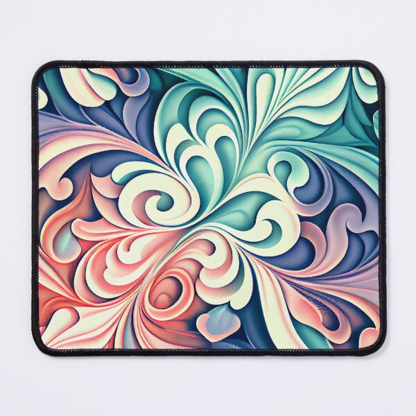 Item preview, Dynamic Pastel Transitional Pattern Digital Painting designed and sold by CodeAndColors.