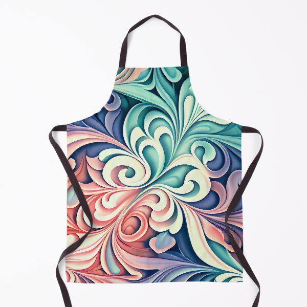 Aperçu de l'œuvre Dynamic Pastel Transitional Pattern Digital Painting créée et vendue par CodeAndColors.