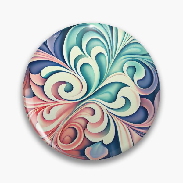 Artikelvorschau, Dynamic Pastel Transitional Pattern Digital Painting entworfen und verkauft von CodeAndColors.
