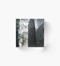 Chicago Monadnock Building Acrylic Block