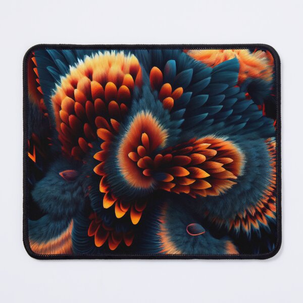 Item preview, Surreal Brilliant Dense Furry Pattern Digital Painting designed and sold by CodeAndColors.