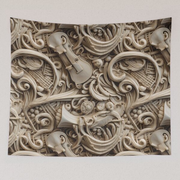 Item preview, Ivory Echoes: Enigmatic 3D Instruments" designed and sold by FormulaEden.