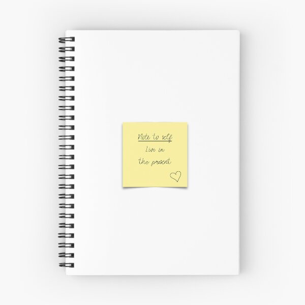 Item preview, Note To Self, Live In The Present designed and sold by Adam Regester.