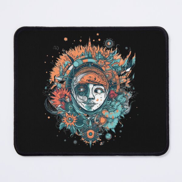Item preview, Celestial Image with a Graphic Face designed and sold by LuckyCatStore.