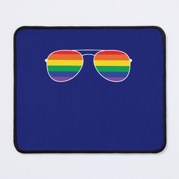 Item preview, Rainbow Sunglasses Gay LGBT Flag designed and sold by Lightfield.