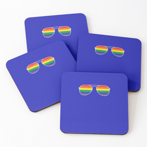 Item preview, Rainbow Sunglasses Gay LGBT Flag designed and sold by Lightfield.