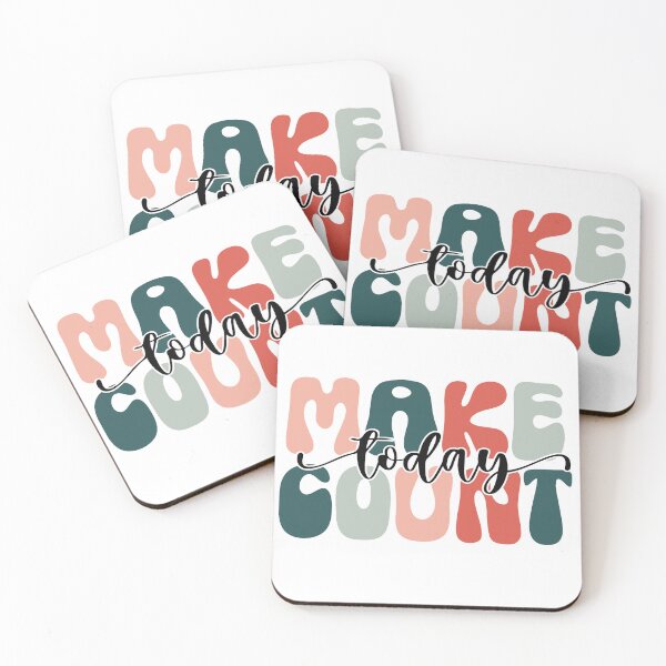 Item preview, Make Today Count/ Inspirational/ Motivation/ Positive Sticker Design designed and sold by mbarts85.