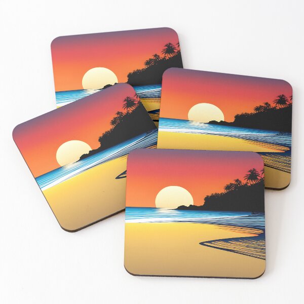 Item preview, Beautiful Beach Sunset designed and sold by daxx219.