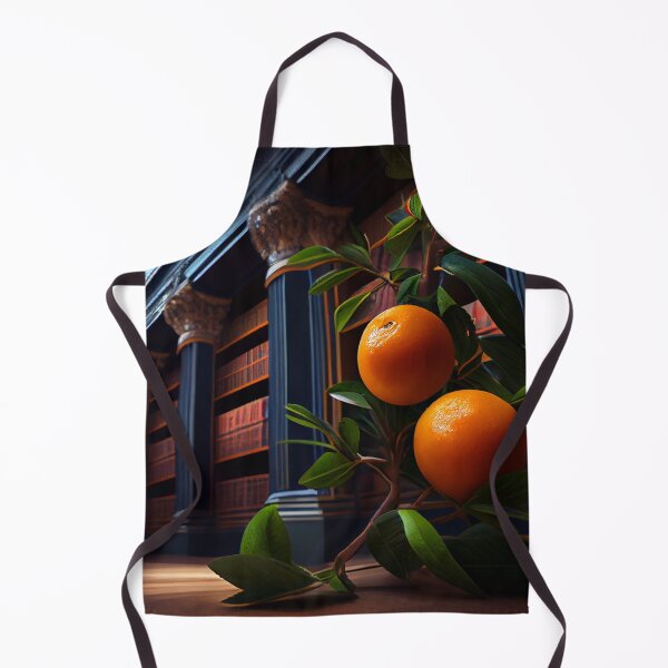 Item preview, Rapidly Mandarins in the Library Digital Painting designed and sold by CodeAndColors.