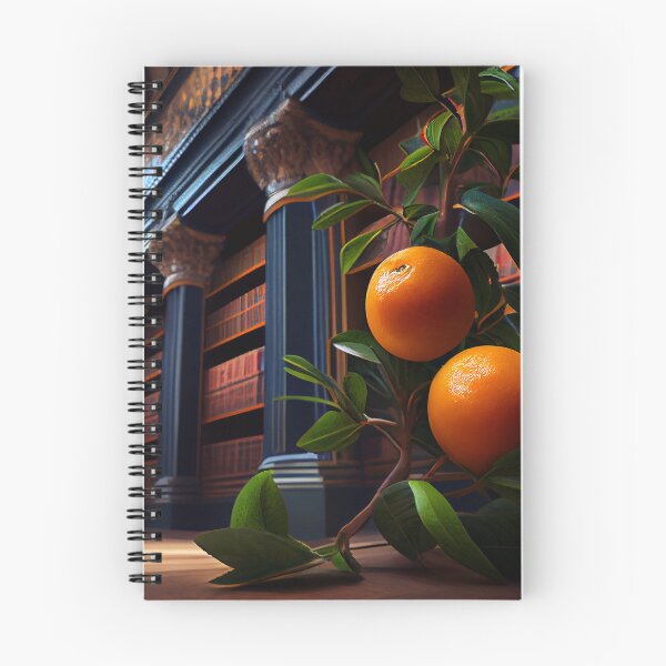 Item preview, Rapidly Mandarins in the Library Digital Painting designed and sold by CodeAndColors.