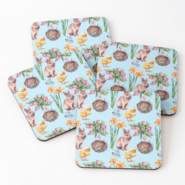 Item preview, Easter Pattern Blue designed and sold by Katariina Purru.