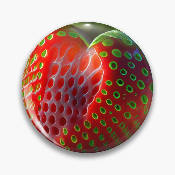 Artikelvorschau, Vibrant Strawberry Nose Digital Painting entworfen und verkauft von CodeAndColors.