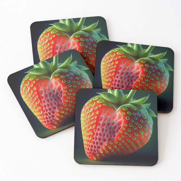 Artikelvorschau, Vibrant Strawberry Nose Digital Painting entworfen und verkauft von CodeAndColors.