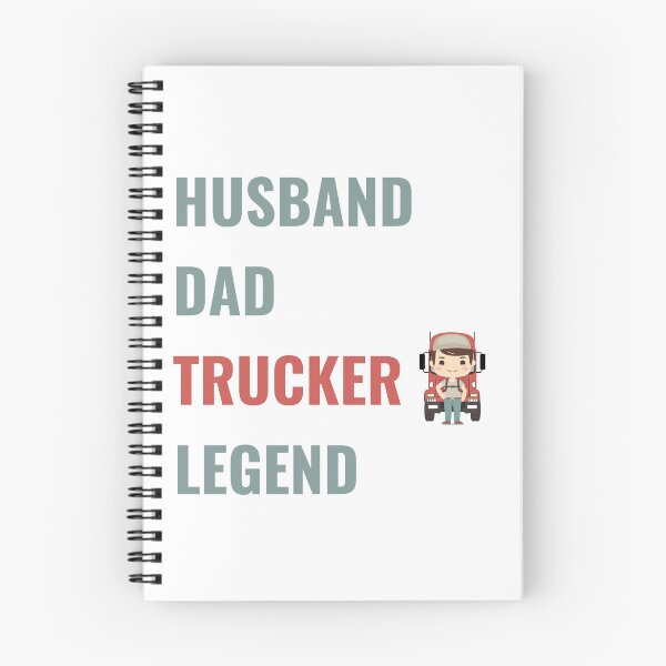Item preview, Hudband Dad Trucker Legend designed and sold by KateKorsaro.