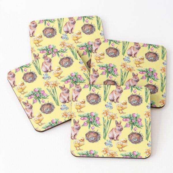 Item preview, Easter Pattern Yellow designed and sold by Katariina Purru.