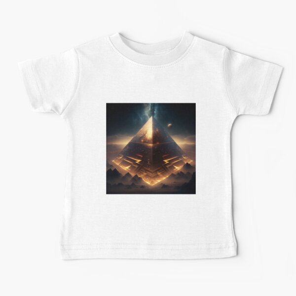 Item preview, Dark Fantasy Art, Golden Pyramid designed and sold by Fantasy Masterpiece.