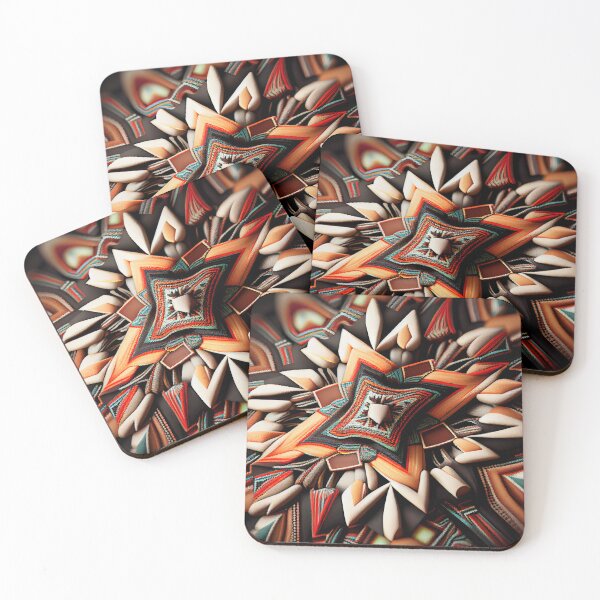 Item preview, Fluid Fine Southwestern Pattern Digital Painting designed and sold by CodeAndColors.