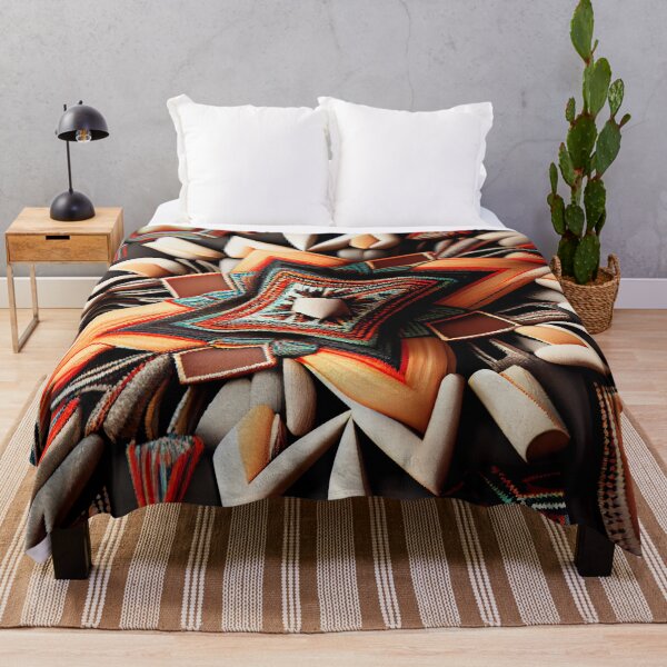 Item preview, Fluid Fine Southwestern Pattern Digital Painting designed and sold by CodeAndColors.