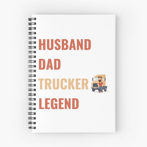Item preview, Husband Dad Trucker Legend designed and sold by KateKorsaro.