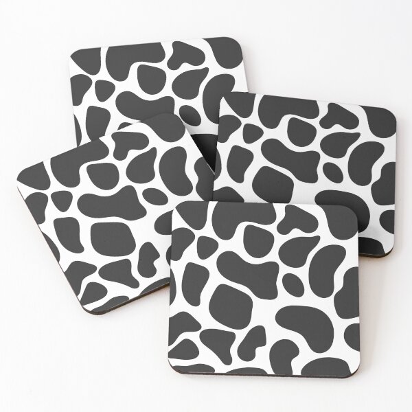 Item preview, black and white cow print designed and sold by Olyanazh.