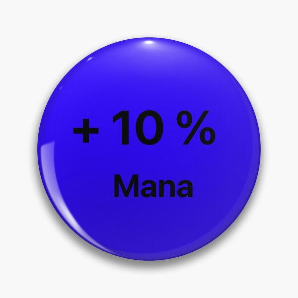 Item preview, 10% mana designed and sold by melanddad.