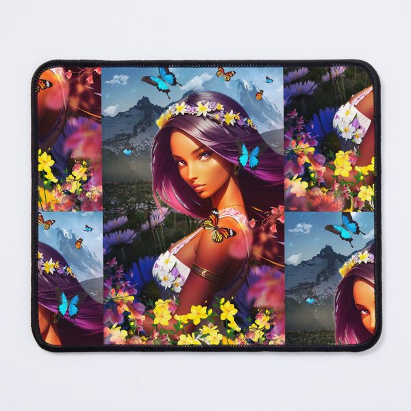 Item preview, Babe Among the Butterflies and Wildflowers designed and sold by celestial wonderland.
