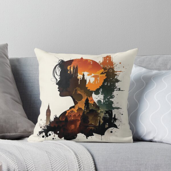 Item preview, Silhouettes of Steampunk Cityscape #2 designed and sold by MindAsylum.