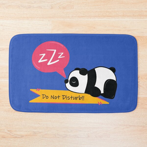 Item preview, Sleepy Panda (Do not Disturb) designed and sold by Cosmodoody.
