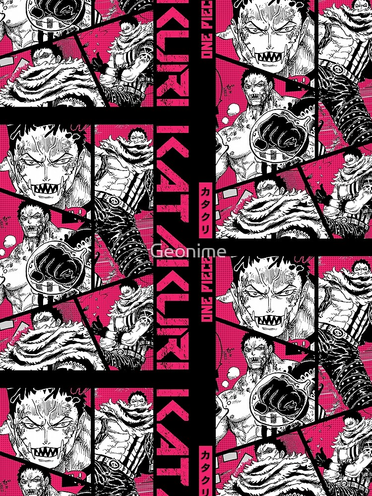 Charlotte Katakuri - One Piece Manga Panel color version Sticker