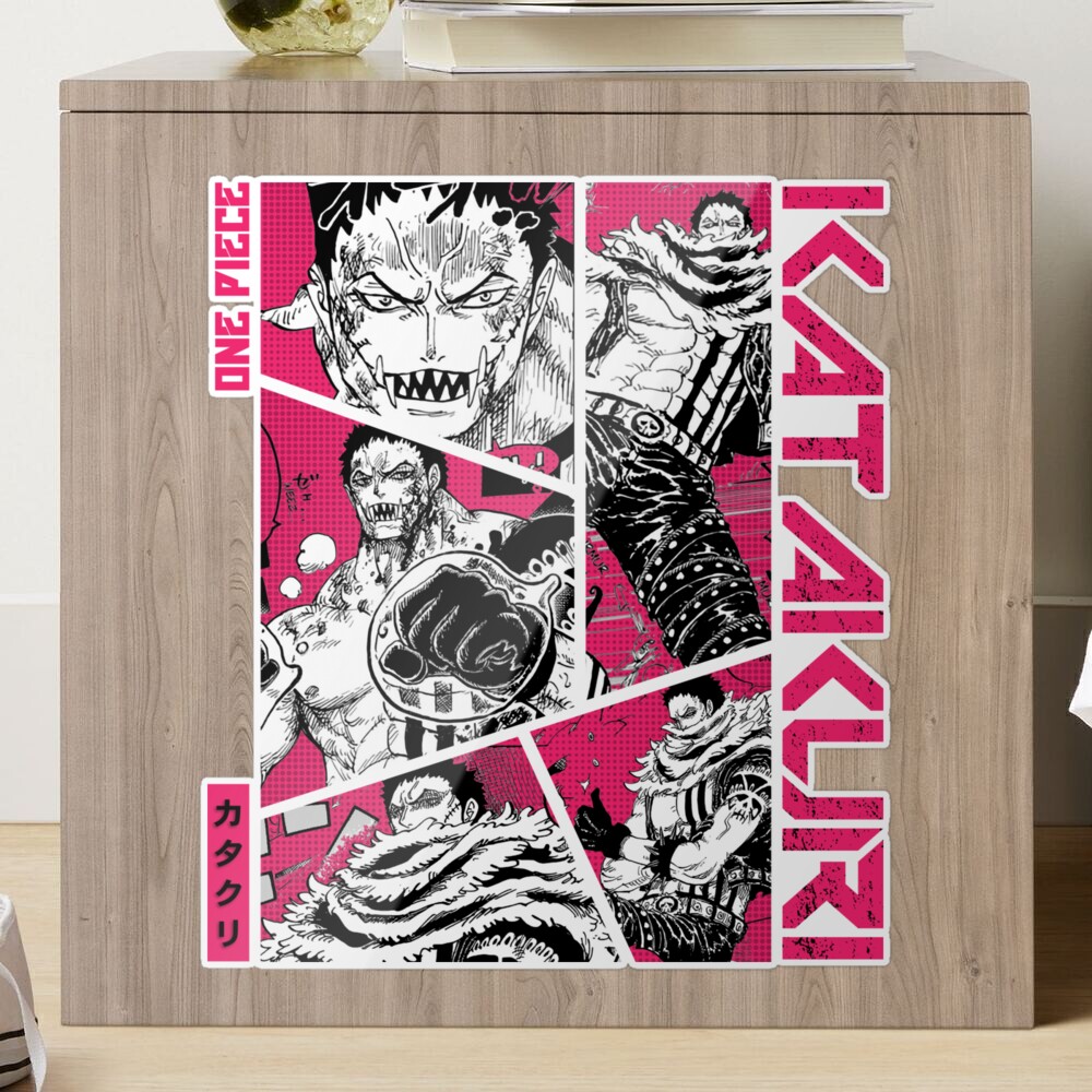 Charlotte Katakuri - One Piece Manga Panel color version Sticker