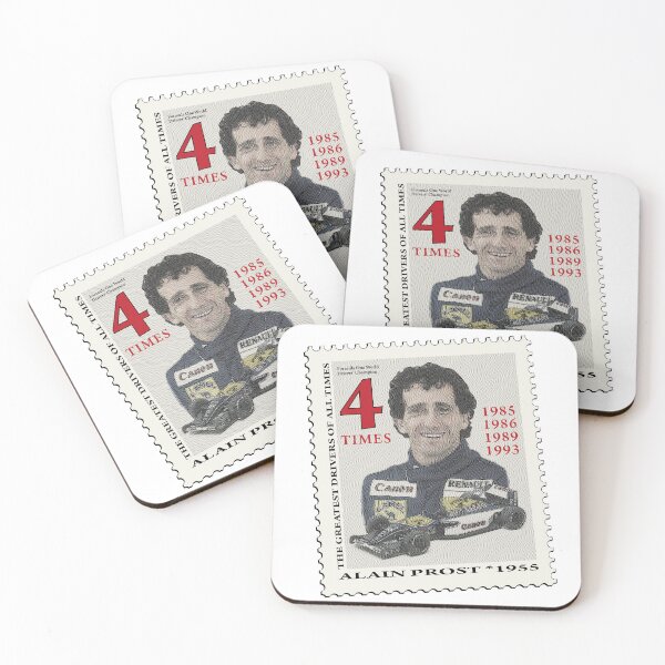 Item preview, Alain Prost Stamp designed and sold by Theodor Decker.