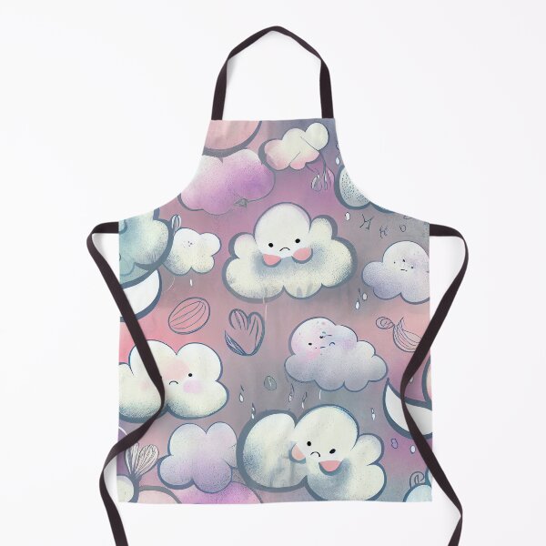 Item preview, Soft Cute Dreamy Modern Pattern Digital Painting designed and sold by CodeAndColors.