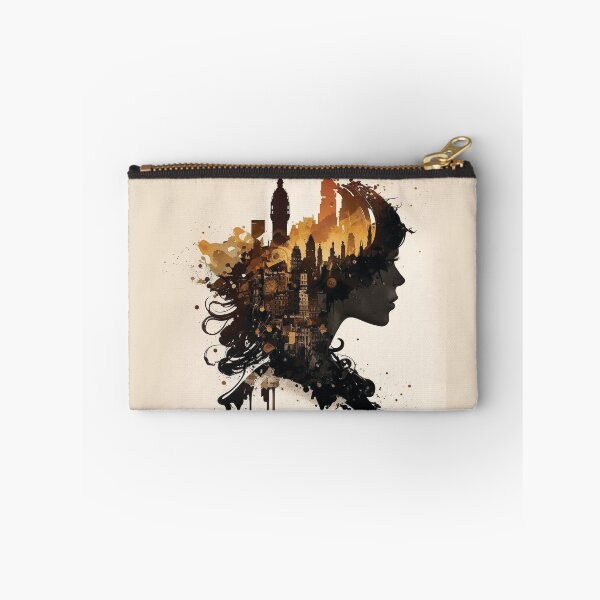 Item preview, Silhouettes of Steampunk Cityscape designed and sold by MindAsylum.