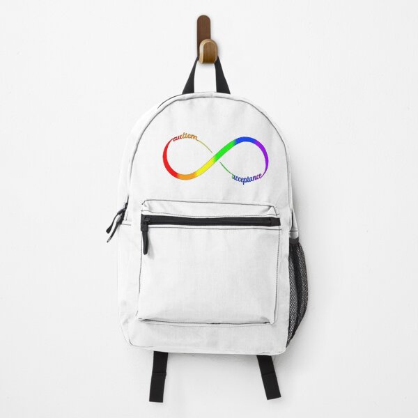 Item preview, autism acceptance infinity loop rainbow designed and sold by KyttsyKrafts.