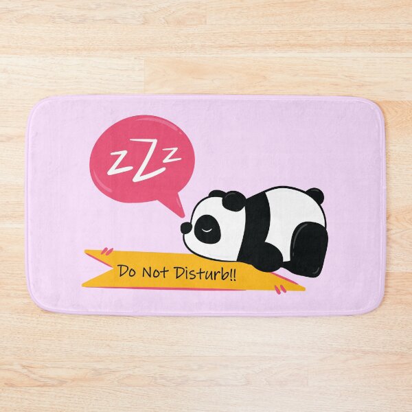 Item preview, Sleepy Panda (Do not Disturb) designed and sold by Cosmodoody.