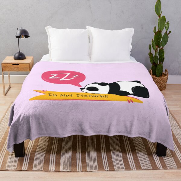 Item preview, Sleepy Panda (Do not Disturb) designed and sold by Cosmodoody.