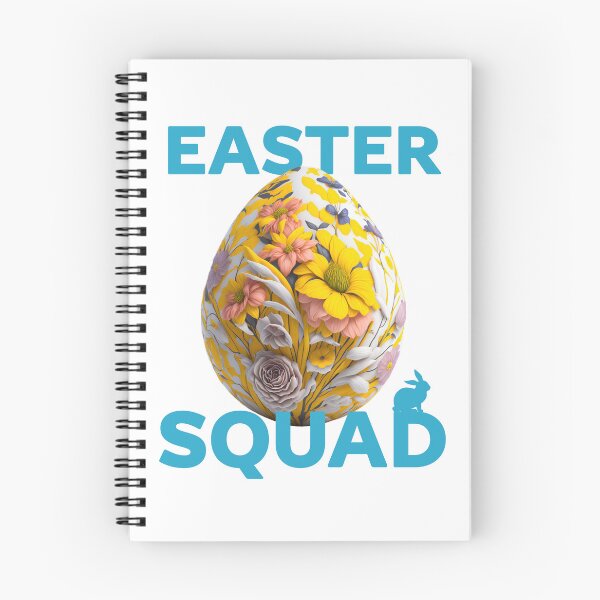 Item preview, Easter SQUAD Design with Floral Elements - Easter time 2023 designed and sold by ZEFMAG.