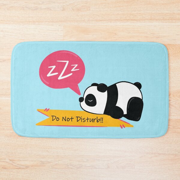 Item preview, Sleepy Panda (Do not Disturb) designed and sold by Cosmodoody.