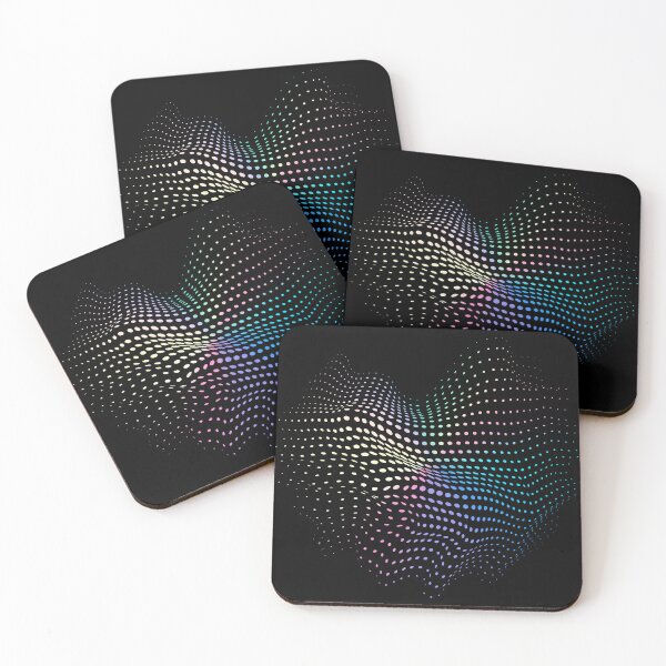 Item preview, Holographic Dot Art designed and sold by KatsCanvas.