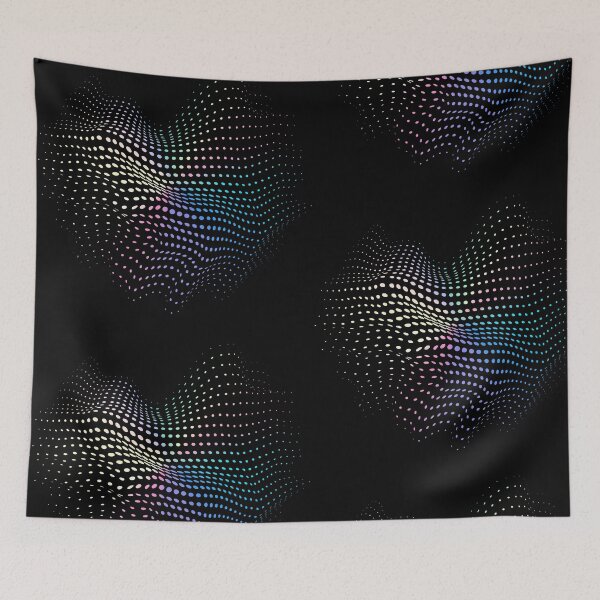 Item preview, Holographic Dot Art designed and sold by KatsCanvas.