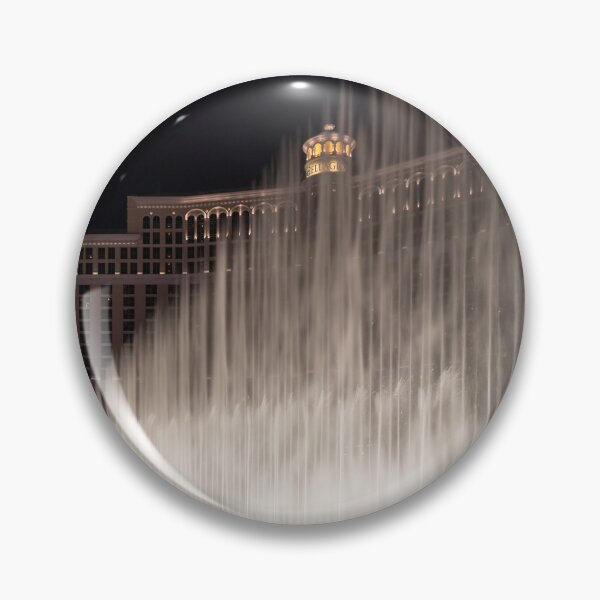 Item preview, Midnight Dancing Fountain Veil - Bellagio and Cosmopolitan Las Vegas Nevada designed and sold by Georgia Mizuleva.