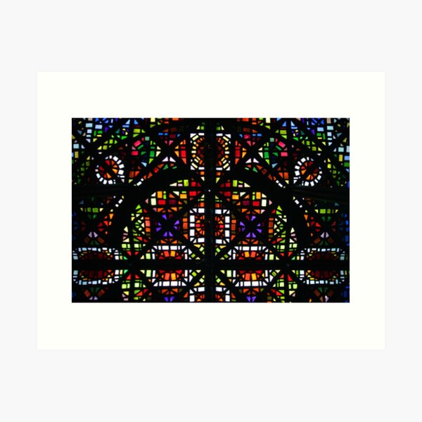Item preview, NGV Melbourne - Stained Glass Ceiling Detail. designed and sold by John Dalkin.